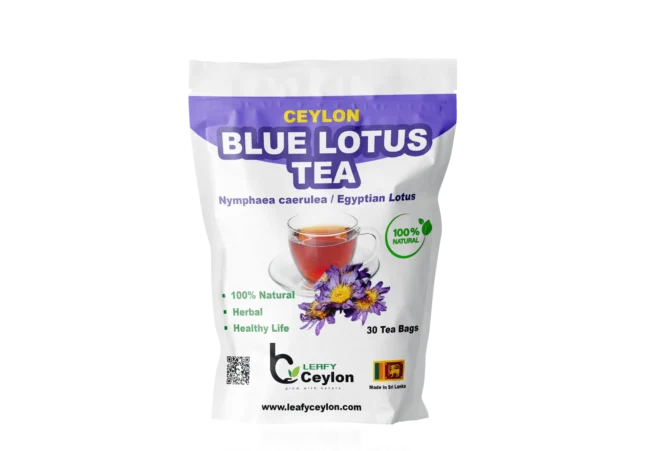 CEYLON BLUE LOTUS TEA BAGS PREMIUM QUALITY 20 TEA BAGS