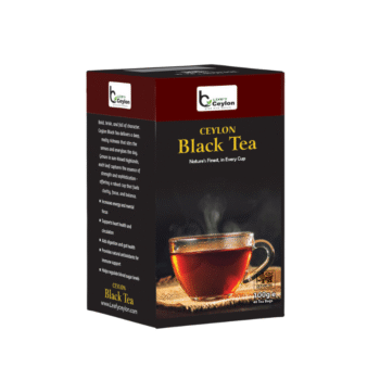 Premium Ceylon Black Tea 100g – Bold, Rich, Energizing Tea