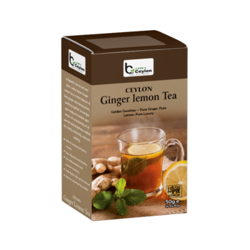 Ceylon Ginger Lemon Tea – Spicy, Fresh & Immune-Boosting Tea (50g)