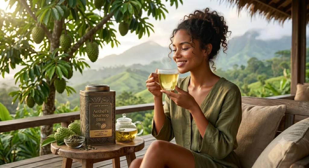 Premium Dried Soursop Leaves Supplier & Exporter | Leafy Ceylon 3 having soursop tea leafy ceylon
